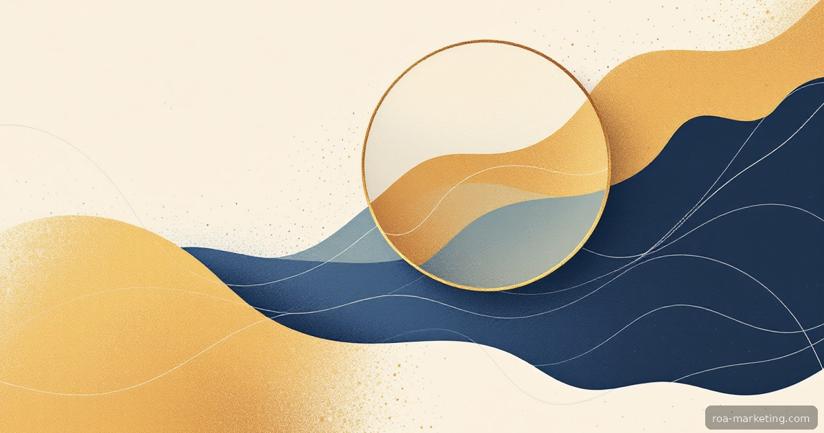 Two abstract geometric shapes — one large representing bot traffic and one smaller representing human traffic — on a clean data-grid background, illustrating bots overtaking humans in web traffic in 2026