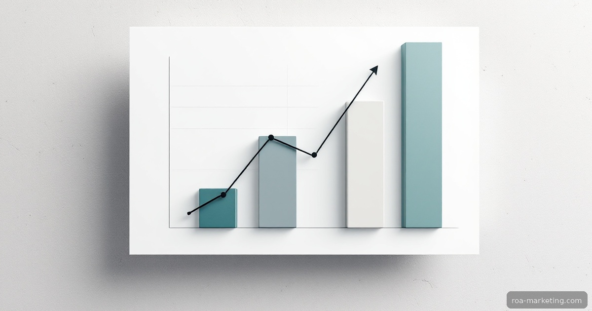 Digital marketing analytics dashboard showing PPC click-through rate metrics affected by Google AI Overviews